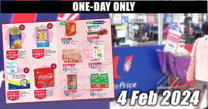 Featured image for Fairprice 1-Day special on 4 Feb has New Moon Abalone, Golden Chef, Coca-Cola, Hokkaido Scallops and more