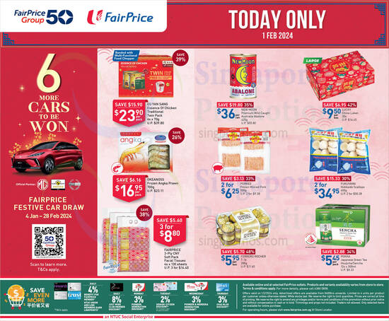 Fairprice 1Day special singpromos.com 1 Feb 2024