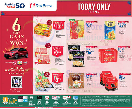 Fairprice 1Day special singpromos.com 6 Feb 2024