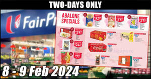 Featured image for Fairprice 2-Days special till 9 Feb has Golden Chef, Skylight, New Moon, Coca-Cola, Yeo’s, Nescafe and more