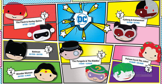McDonald’s S’pore latest Happy Meal features Justice League from 8 Feb – 20 Mar 2024