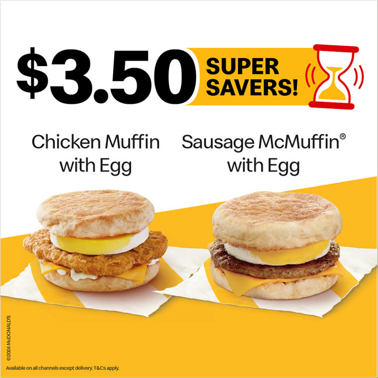(EXPIRED) McDonald’s offering Super Savers from $5 at S’pore outlets ...