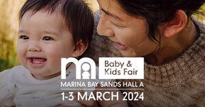 Featured image for (EXPIRED) Mothercare Baby and Kids Fair 2024 from 1 – 3 March 2024