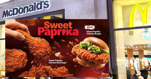 Featured image for McDonald’s S’pore brings back Sweet Paprika Chicken McCrispy and more from 7 Mar 2024