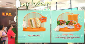 Featured image for (EXPIRED) Mr Bean has 2-for-$3.60 pancakes (usual $5) and more Soy Delicious deals till 31 Mar 2024