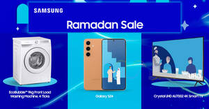 Featured image for Samsung S’pore Ramadan Sale offers up to $523 off, 41% off flash deals, promo codes and more till 10 Apr 2024