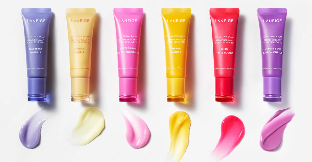 Featured image for LANEIGE Singapore introduces Lip Glowy Balm in six juicy flavours
