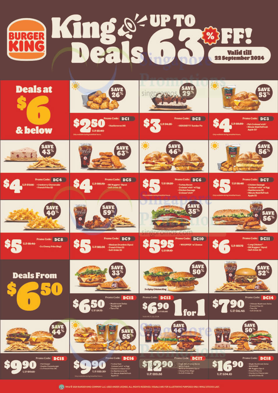 (EXPIRED) Burger King Singapore Launches 15 New E-Coupon Deals, Offers ...