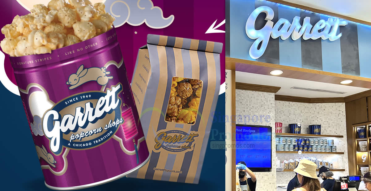 (EXPIRED) Garrett Popcorn Singapore Offers Free Small Bag with Purchase ...