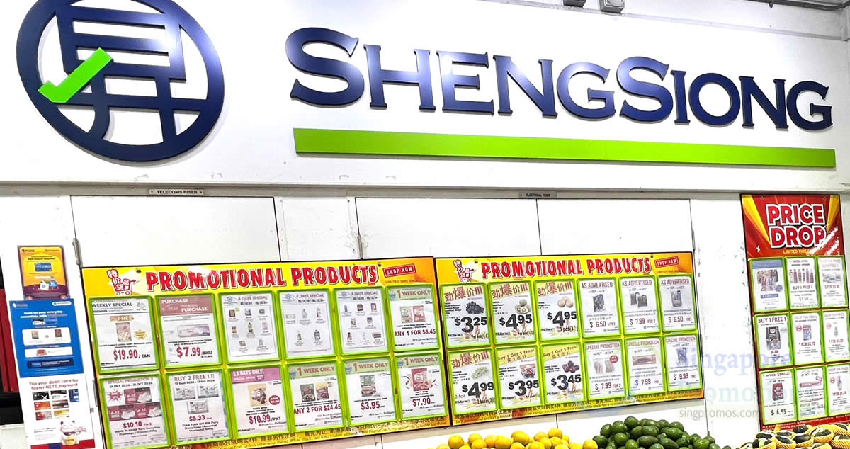 Sheng Siong 1-for-1 Golden Swiss Potong Ice Cream, Fish Nuggets ...