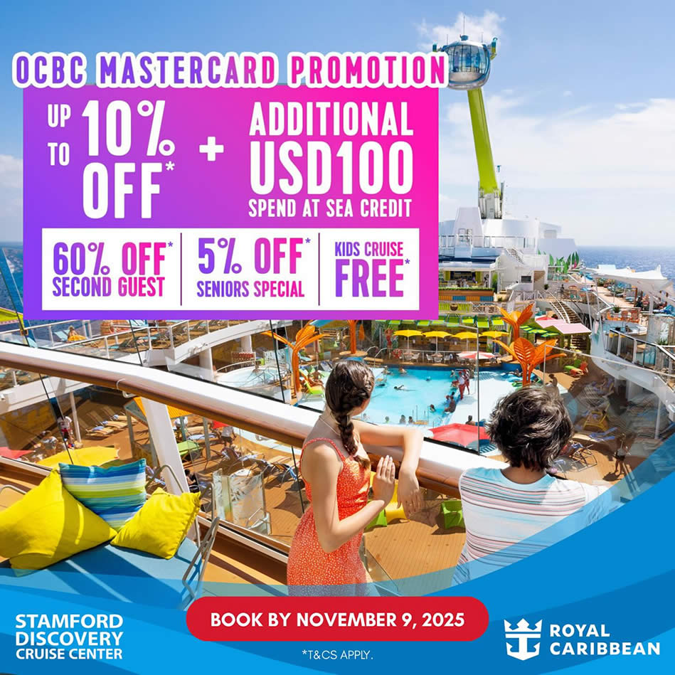 Royal Caribbean 3 singpromos.com 3 Nov 2025