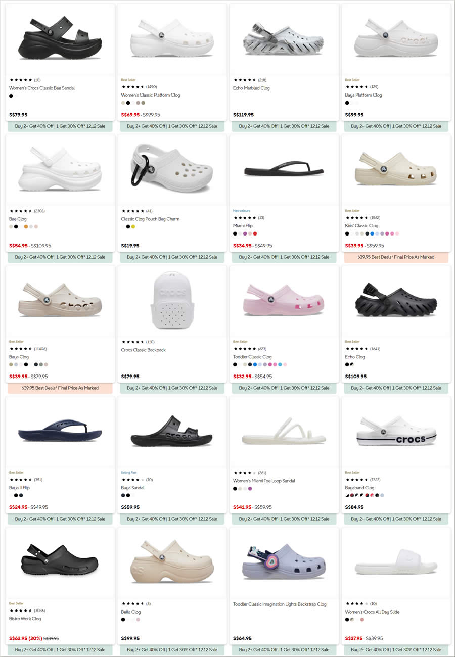 Crocs 11 Dec 2025
