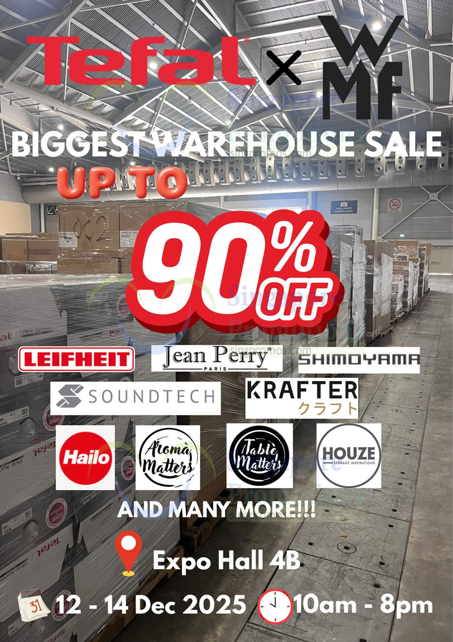 Tefal x 13 singpromos.com 5 Dec 2025