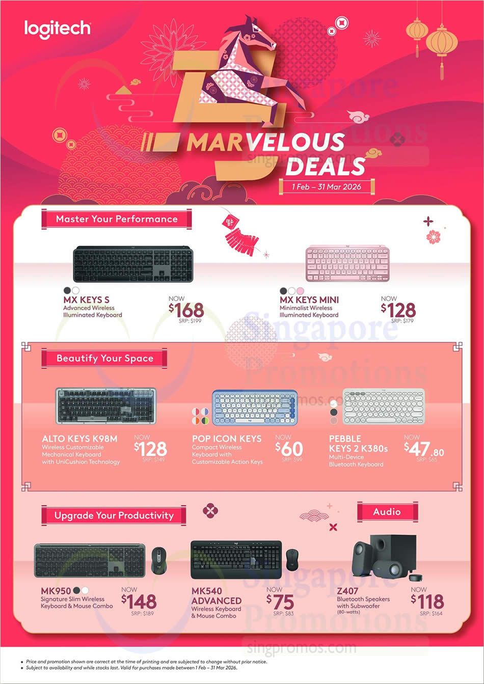 Logitech 5 singpromos.com 9 Feb 2026