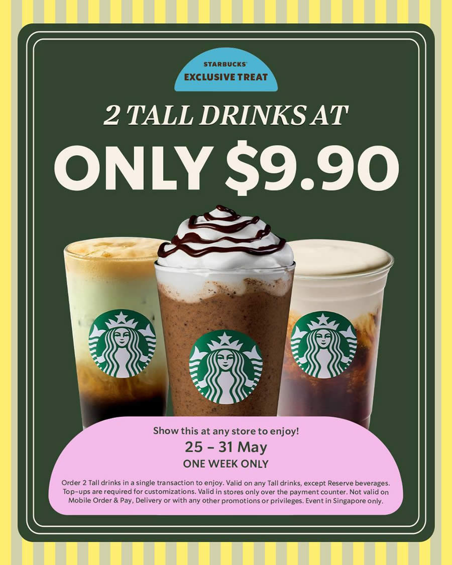 Starbucks 24 May 2026