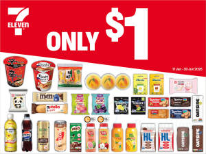 7-Eleven Singapore $1 Deals 17 Jun 2026
