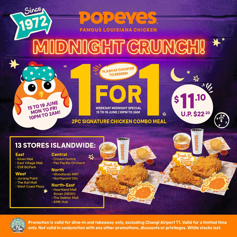 Popeyes 12 Jun 2026