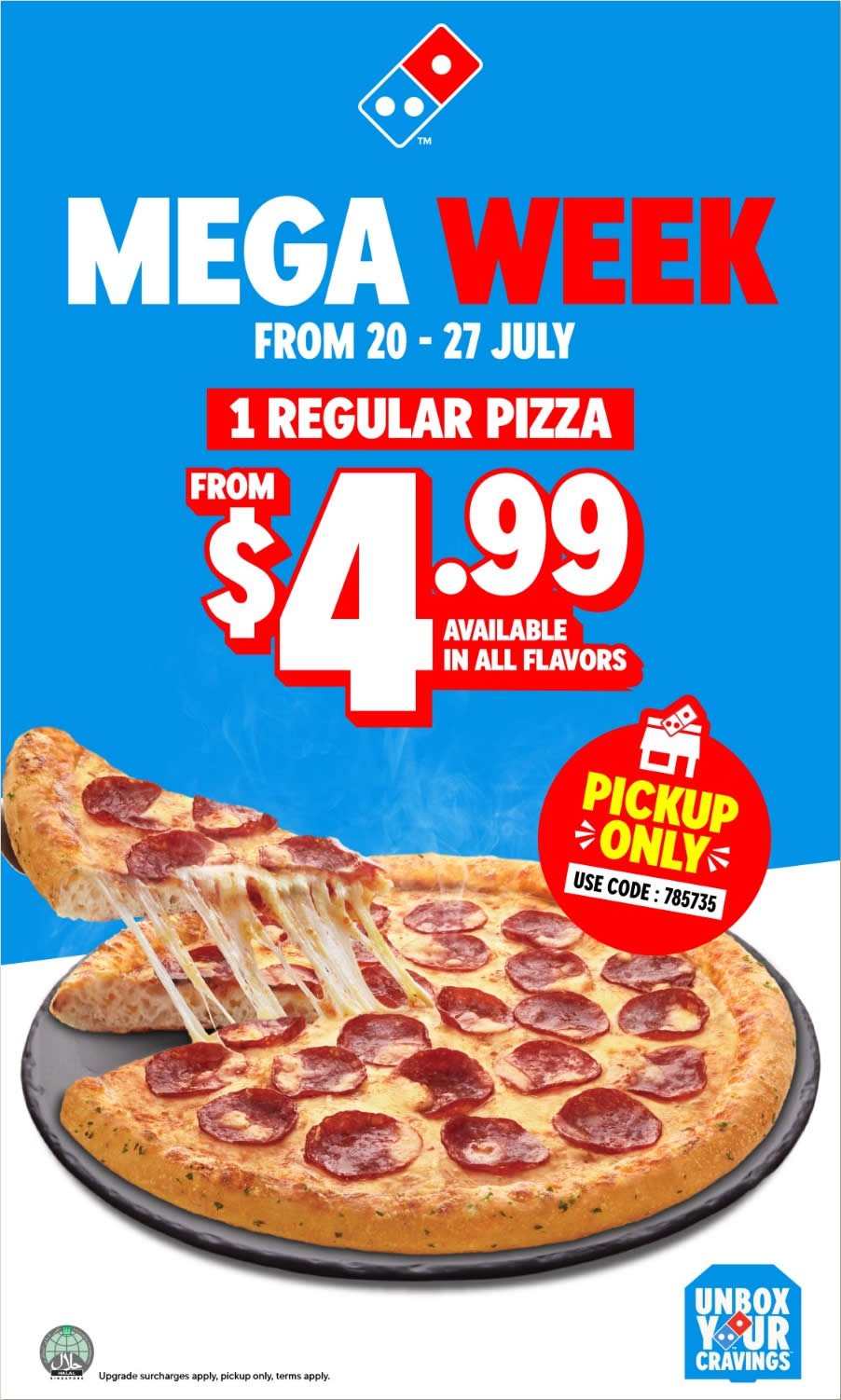 Dominos Pizza 21 Jul 2026