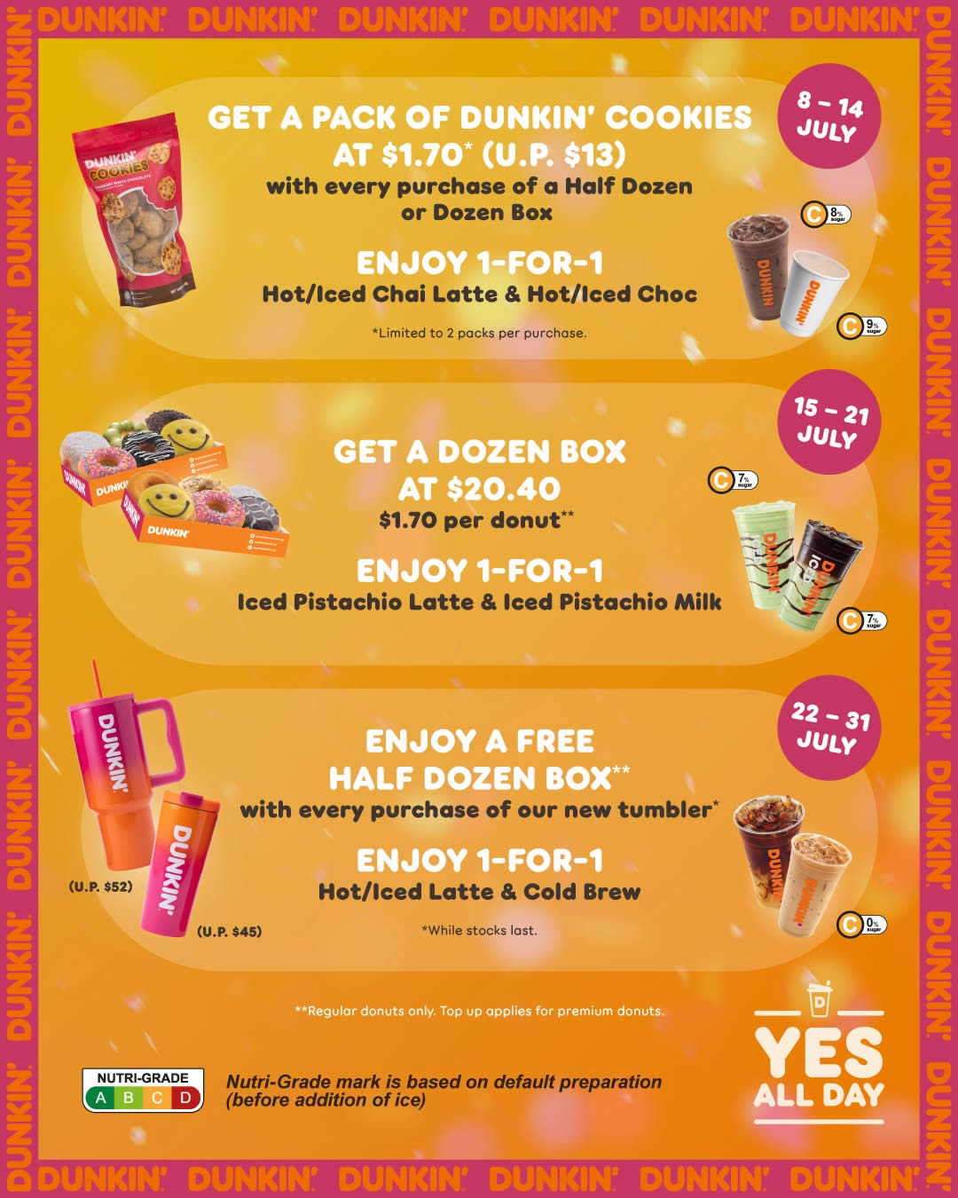 Dunkin 14 Jul 2026