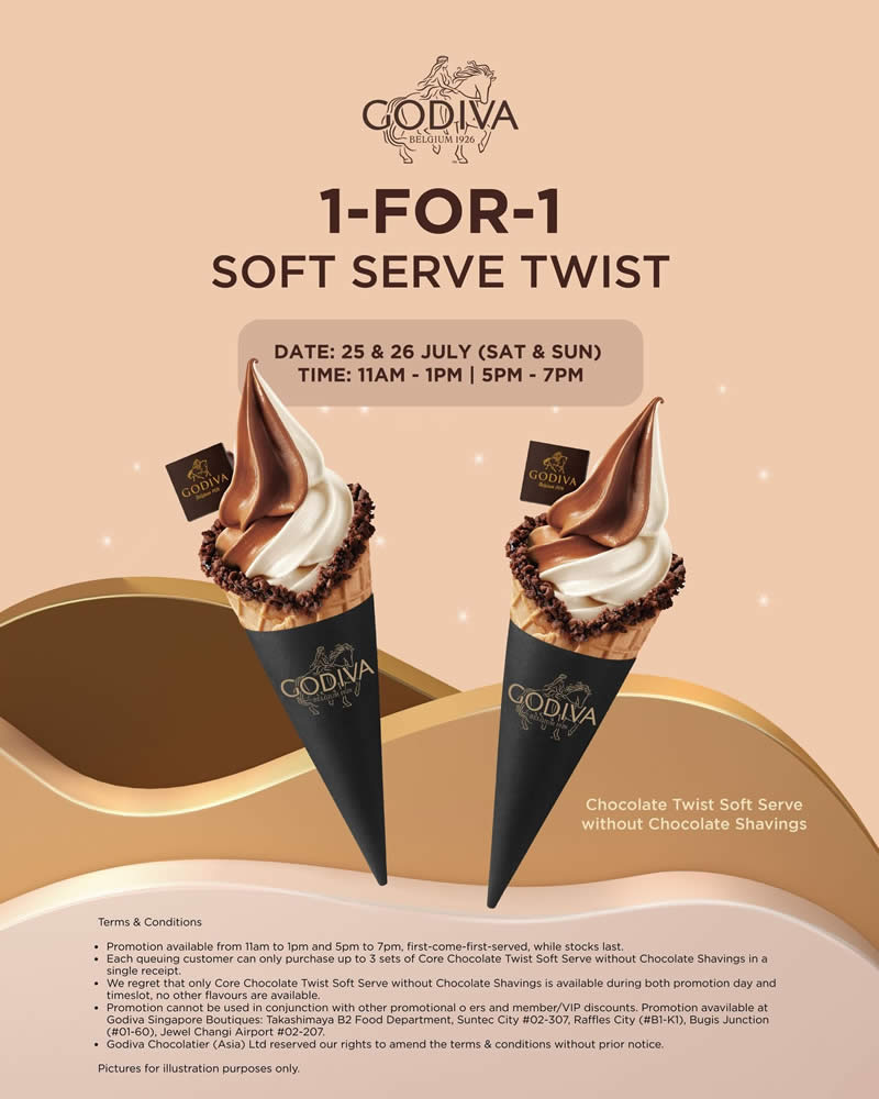 Godiva 24 Jul 2026