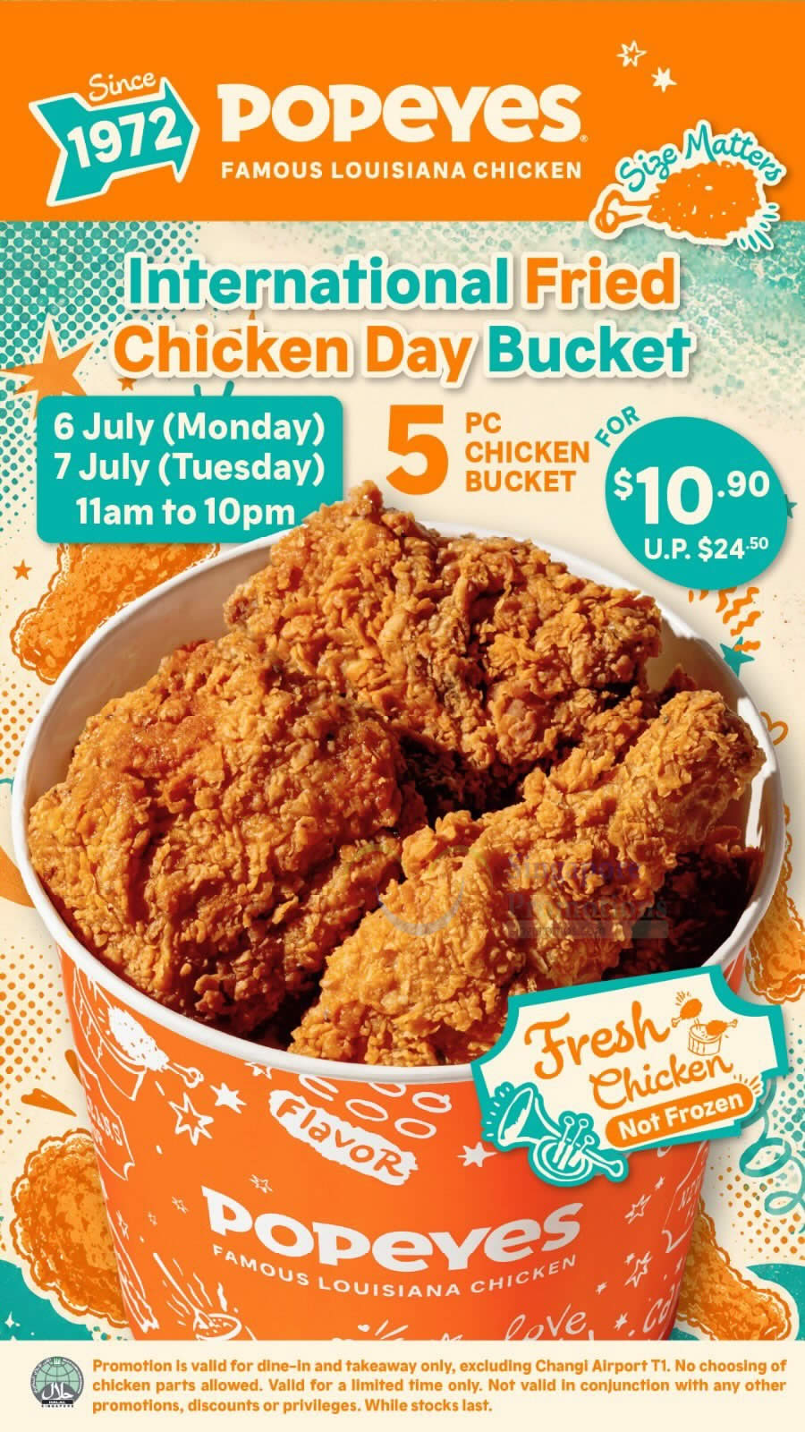 Popeyes 1 Jul 2026