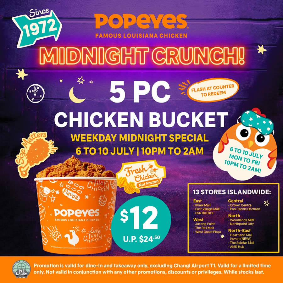 Popeyes 4 Jul 2026