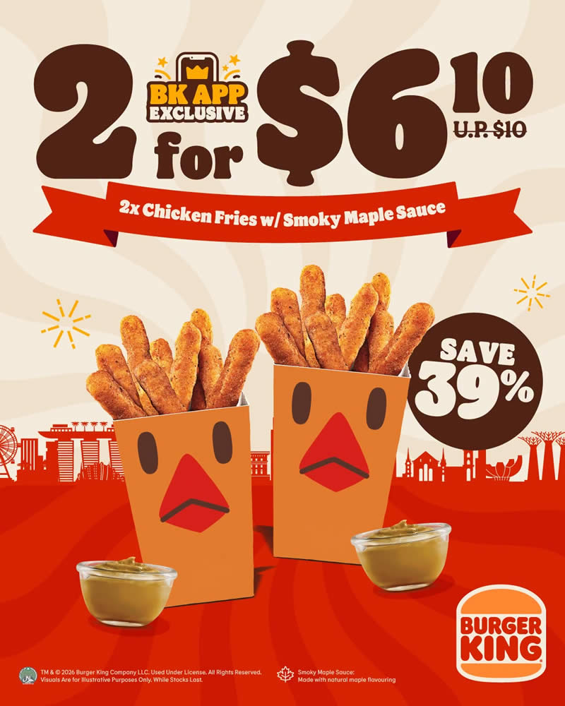 Burger King 7 Aug 2026