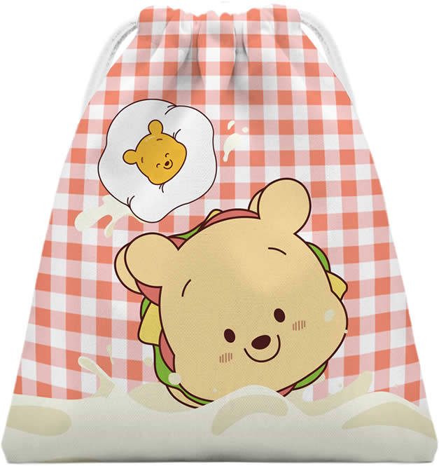 FN MAGNOLIA singpromos.com Disney Breakfast Besties GWP Drawstring Bag 2