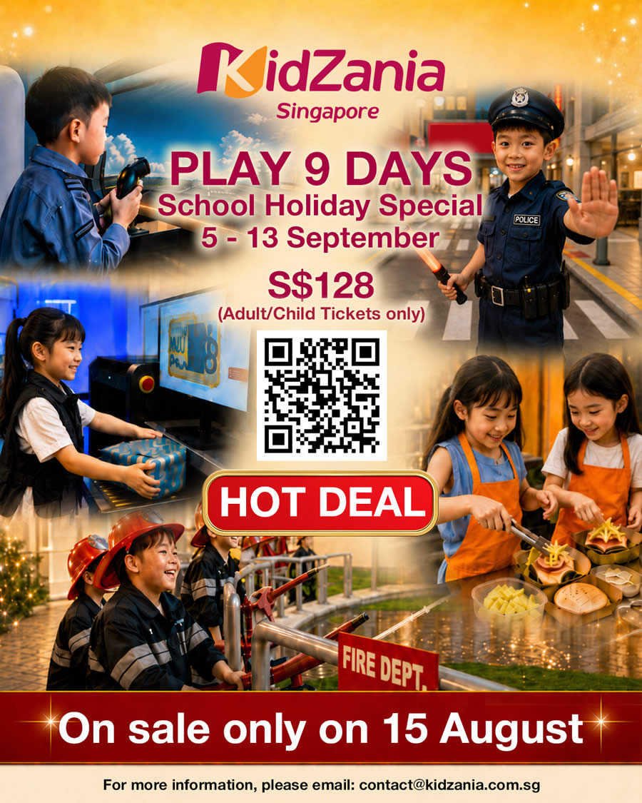 KidZania 9 Aug 2026